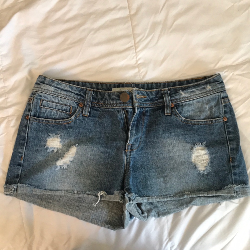 Jean shorts!
